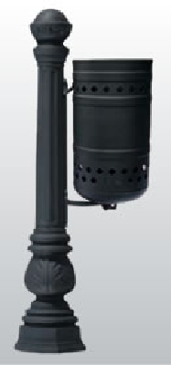 CAST IRON THAFFIC POLE