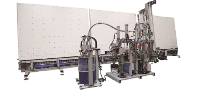Automatic Sealing Robot for Insulating Glass / Double Glazing