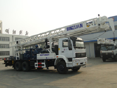 BZCY400ZY truck mounted drilling rig