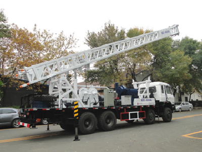 BZC600CLCA Truck mounted drilling rig