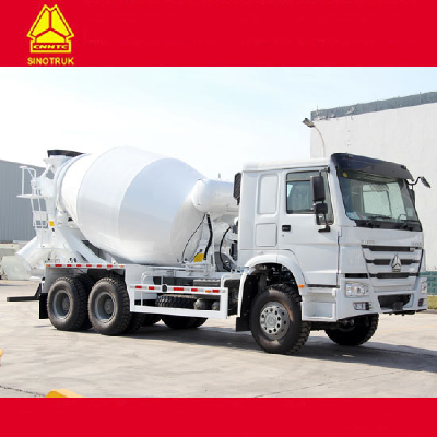 Howo Self Loading Concrete Mixer Truck For Sale