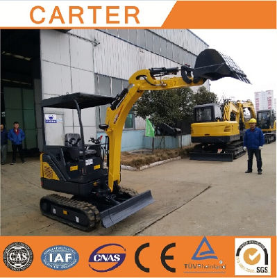 1.8t crawler backhoe mini excavator