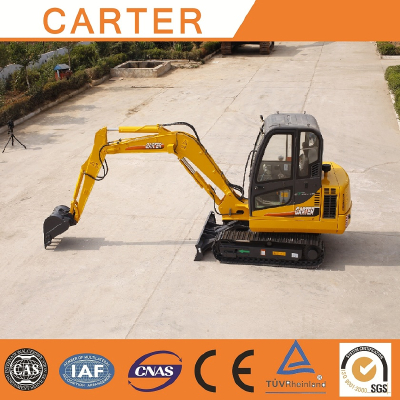 4.5t backhoe crawler mini excavator