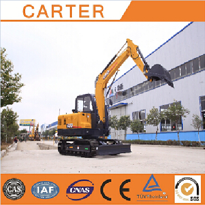 6.5t bachoe hydraulic crawler excavator with Cummins engine