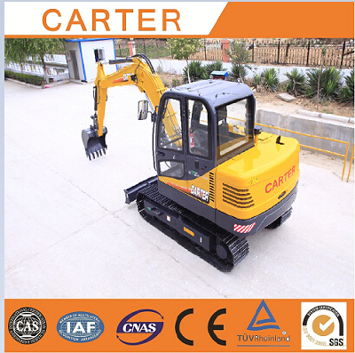 6.5t backhoe excavator with Cummins engine