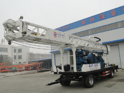 BZCT300SZ trailer mounted drilling rig