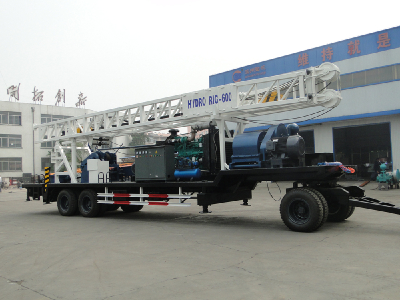 BZCT600 trailer mounted drilling rig