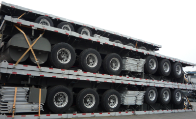 SINOTRUK 40ft container semi trailer(manufacturer)