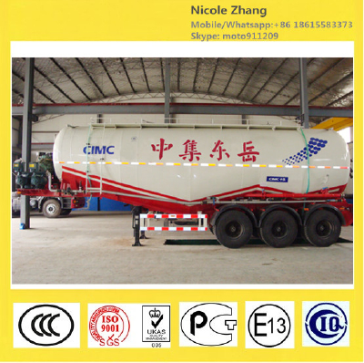 CIMC 3 Axle 55 cbm Bulk Cement Trailer