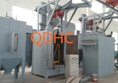 Q37 series double hook shot blasting machine