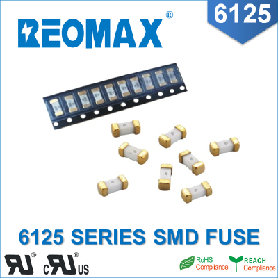 6125(2410) Fast Acting Surface Mount Fuse 125V/250V/300V for LED driver protection