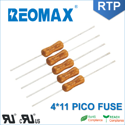 RTP 4x12mm 350V Slow Blow Resistor Fuse