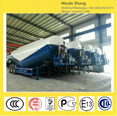 CIMC 3 Axle 55 cbm Bulk Cement Trailer