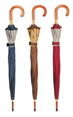 Double Layers Manual Rain Straight Umbrella Golf Umbrella