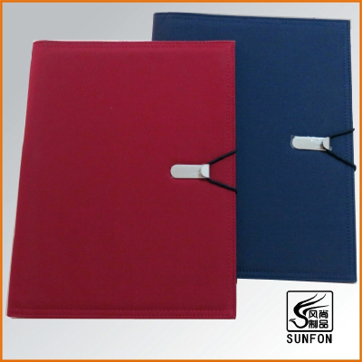 Contract manufacturers selling leather folder, Oxford clothclipmultifunctional folder, manager folder