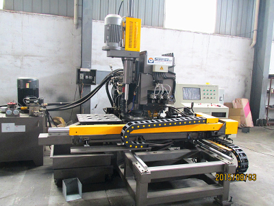 TPPD103 CNC punching,marking and drilling machine for plates