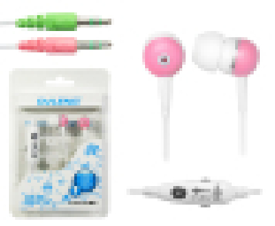 Colorful In-ear fashional earphone for computer passed CE,RoHS