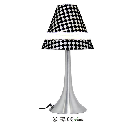 Floating LED table lamp with rotation function