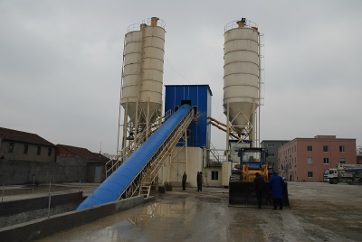 China brand new concrete mixing building hot sale