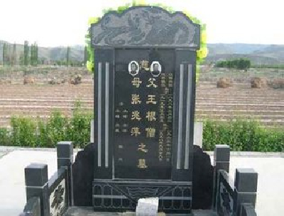 2015 cheap China Black Granite Monument granite tombstone