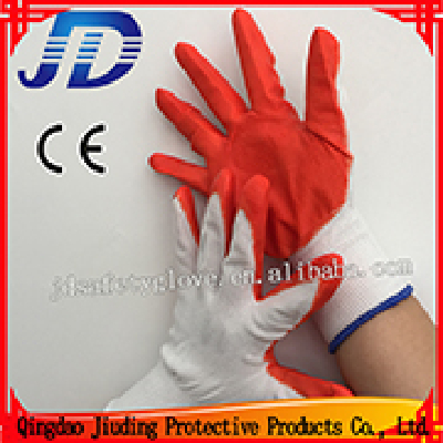 China Factory Sales Cheap Nitrile Coated Safety Work GlovesForConstruction Equipments