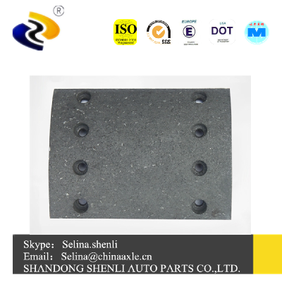 Brake shoe SAF  Lining WVA19032/19094 for  German Style  Axle