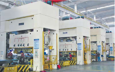 Single-Action Hydraulic Drawing Press