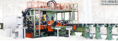 CNC Punching Line for Web and Flanges of U Beam