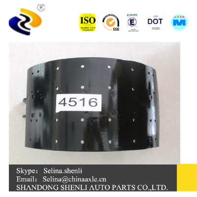 Brake shoe 4516/4516Q for trailer truck