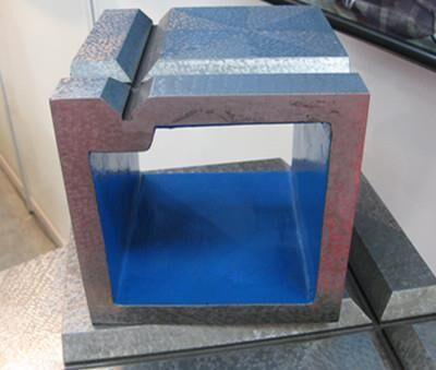 Cast Iron Inspection Square Box