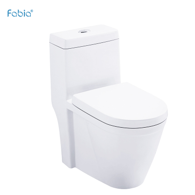 Foshan sanitary ware manufactuer P-trap 180mm washdown ceramic one piecetoilet A033