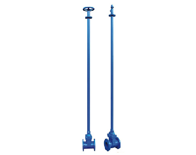 Buried resilient seated gate valves used for drinking water