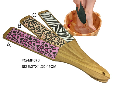 bamboo foot file