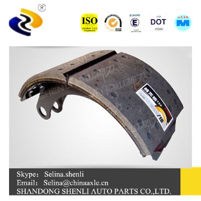 Brake shoe lining for 130/150/11.5T York Trailer truck