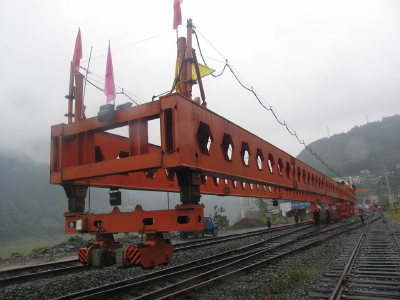 ZZHZ beam launcher in Saudi Arabia worksite