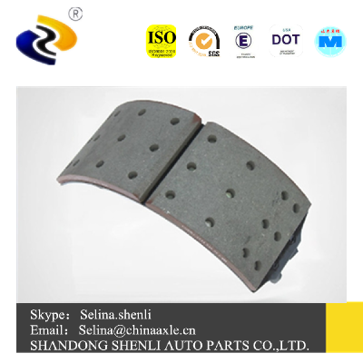 4514 Brake shoe lining for  Trailer truck