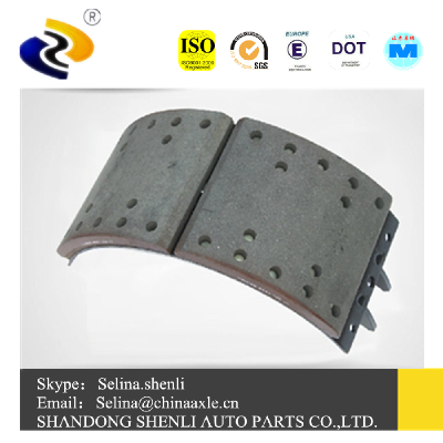 4311 Brake shoe lining for  Trailer truck