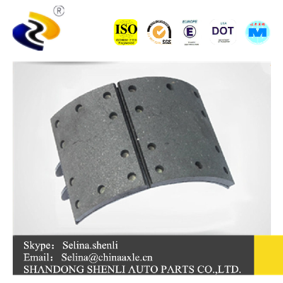 4692 Brake shoe lining for  Trailer truck