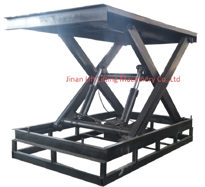 Stationary vertical lift platform