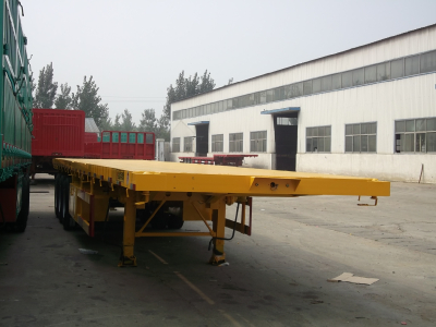container faltbed semi trailer