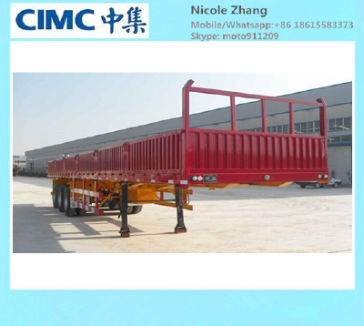 CIMC 3 Axle Sidewall Fence Semi Trailer
