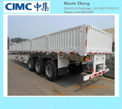 CIMC 60T Sidewall Fence Semi Trailer