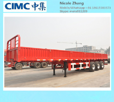 CIMC 40T Sidewall Fence Semi Trailer