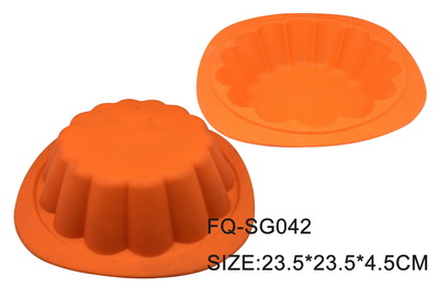 Silicone cake mold