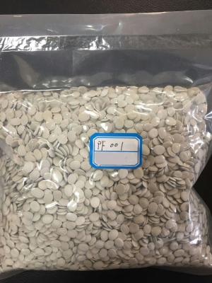 CaCO 70% and recycled PE 30% Desiccant Plastic Masterbatch MoistureAbsorber Masterbatch Hoary Large granule