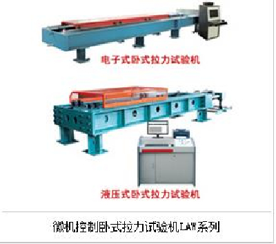 Microcomputer Controlled Horizontal Tension Testing Machine LAW series