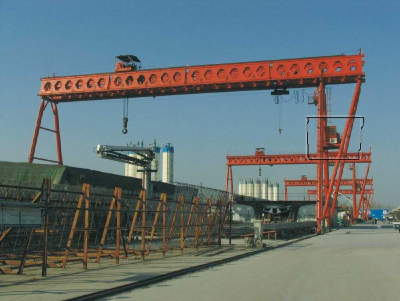 Honeycomb girder gantry cranes 20t for sale