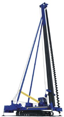 Long Auger Drilling Rig / Spiral Drilling Rig /auger soil drilling/soil JZL90