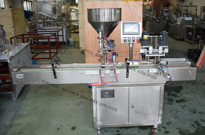 Semi automatic bottle filling capping machine for viscous liquid