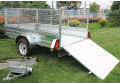 Cage Trailer in hot dipped galvanized